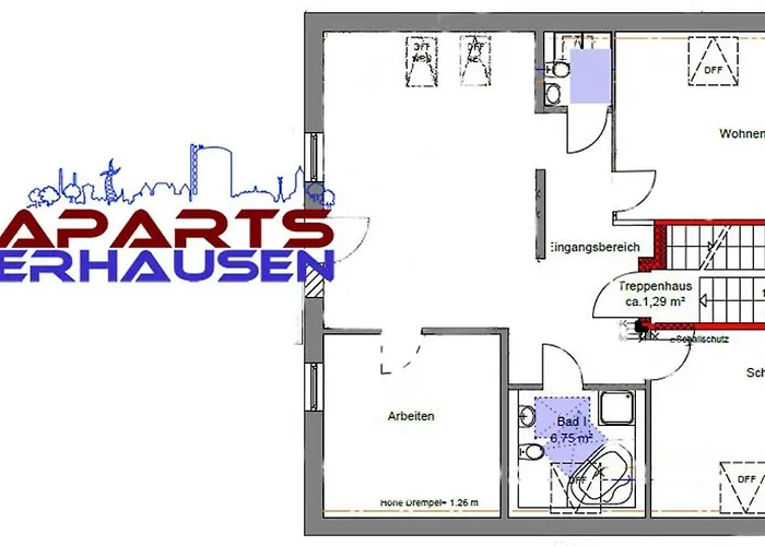 Aparts 3* Oberhausen (North Rhine-Westphalia)